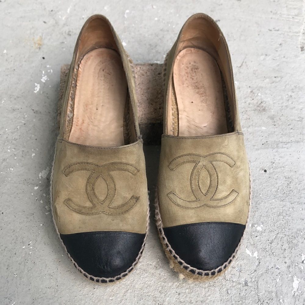 Chanel  Leather espadrilles
